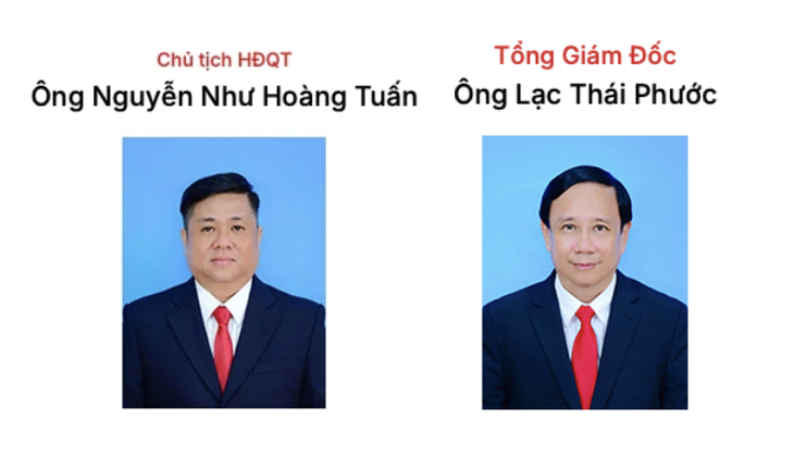 Ông Nguyễn Như Hoàng Tuấn và ông Lạc Thái Phước - hai lãnh đạo chủ chốt của PECC3 - vừa bị khởi tố - Ảnh: D.N.