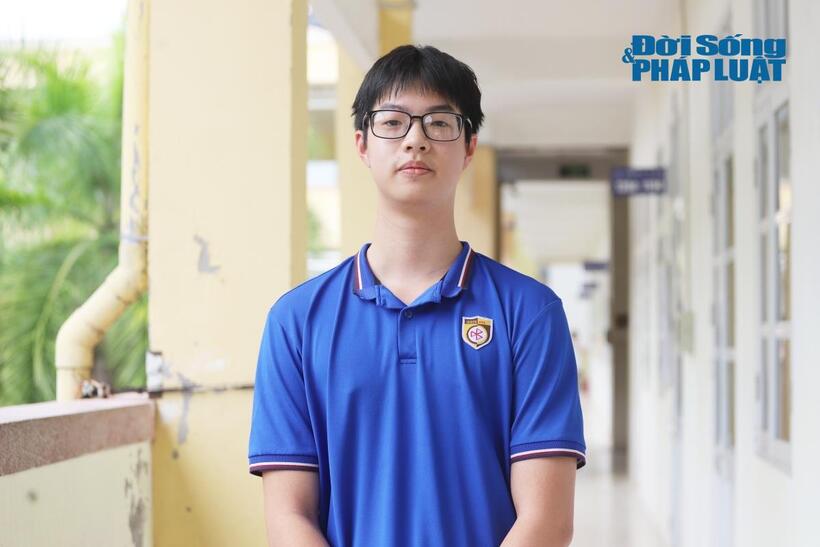Lê Quang Anh đặt mục tiêu 25 điểm khối A01 để vào ngành Công nghệ thông tin, Đại học Kinh tế Quốc dân