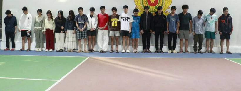 Số đối tượng bị bắt giữ. (Ảnh: Bộ Công an)