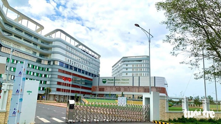 Trường đại học Y khoa Phạm Ngọc Thạch điều chỉnh chỉ tiêu tuyển sinh đại học năm 2026, mở thêm hai ngành mới - Ảnh: TRẦN HUỲNH