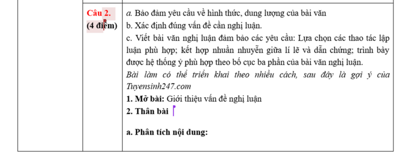Đáp án gợi ý môn Ngữ văn tốt nghiệp THPT 2026 nhanh nhất, chính xác nhất - 6