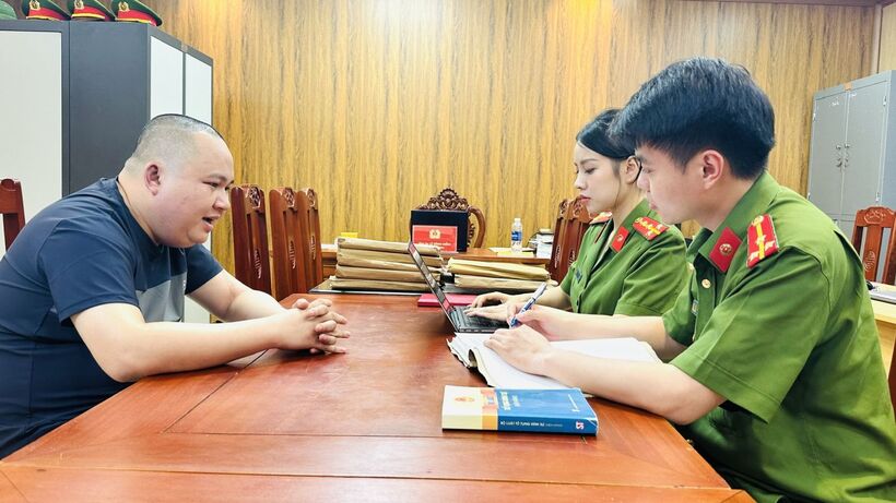 Đối tượng Lê Tuấn Anh. Ảnh Công an tỉnh Thanh Hóa.