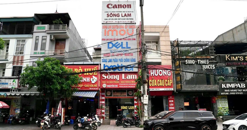 Công ty TNHH Thương mại và Dịch vụ Sông Lam, địa chỉ tại số 2371, tổ 92, Khu 8, phường Nông Trang, tỉnh Phú Thọ.