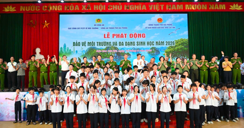 Lễ phát động được tổ chức tại đặc khu Cát Hải.