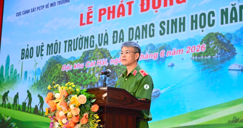 Thiếu tướng Thân Văn Hải, Cục trưởng Cục Cảnh sát phòng, chống tội phạm về môi trường, Bộ Công an.
