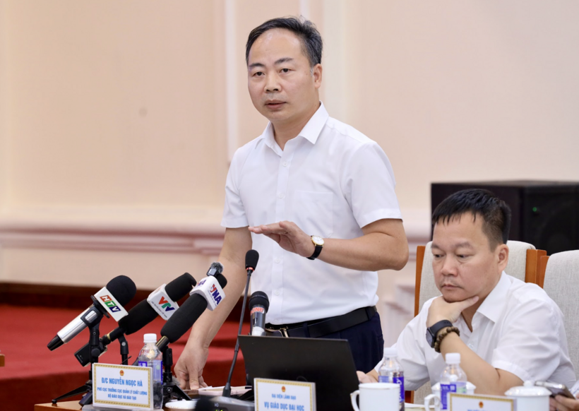 GS.TS Nguyễn Ngọc Hà, Phó Cục trưởng Cục Quản lý chất lượng (Bộ GD&ĐT)