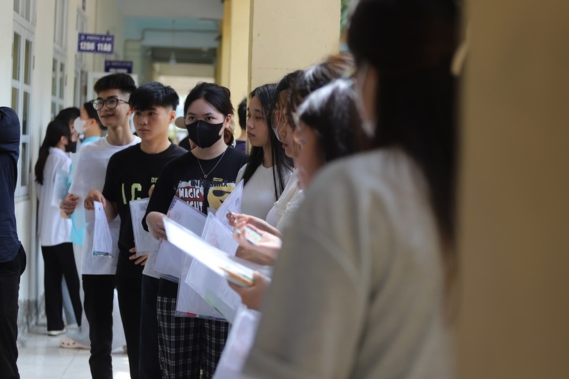 Thí sinh thi tốt nghiệp THPT 2026. Ảnh: Lê Liên.