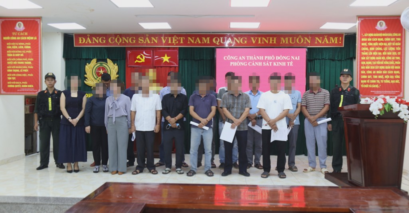 Các bị can bị khởi tố