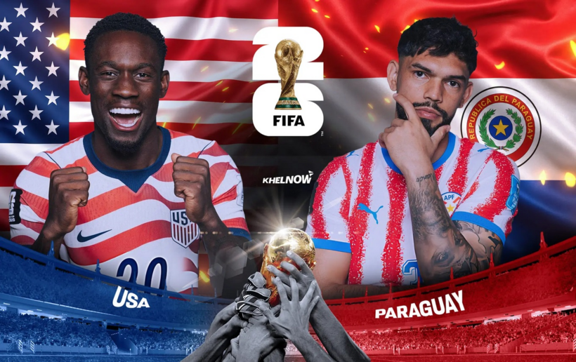Trận đấu giữa Mỹ và Paraguay diễn ra vào lúc 8h ngày 13/6. Ảnh: Khelnow