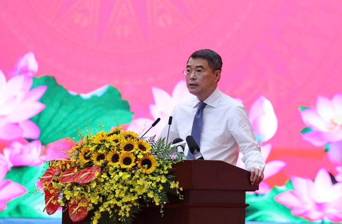 Thủ tướng Chính phủ Lê Minh Hưng phát biểu tại Lễ phát động (Ảnh: VGP).