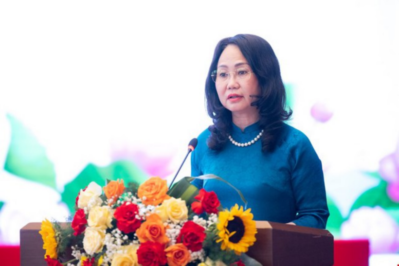 Bộ trưởng Bộ Văn hóa, Thể thao và Du lịch Lâm Thị Phương Thanh (Ảnh: Media Quốc hội).