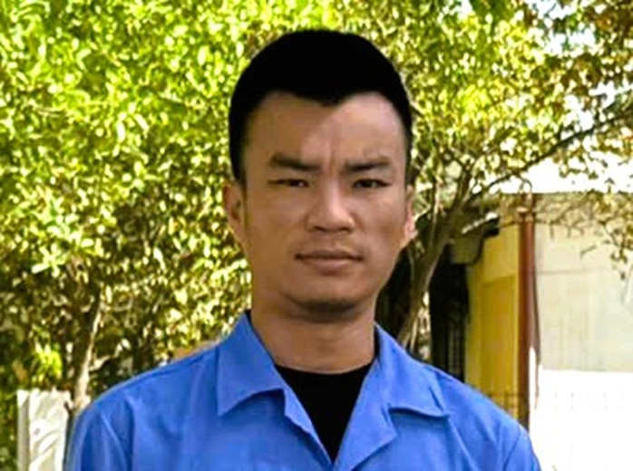 Giang hồ mạng Long "chín ngón". (Ảnh: Công an Thanh Hóa)