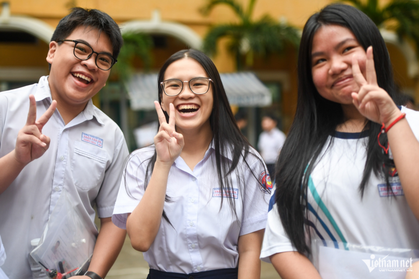 Thí sinh thi lớp 10 TPHCM. Ảnh: VietNamnet