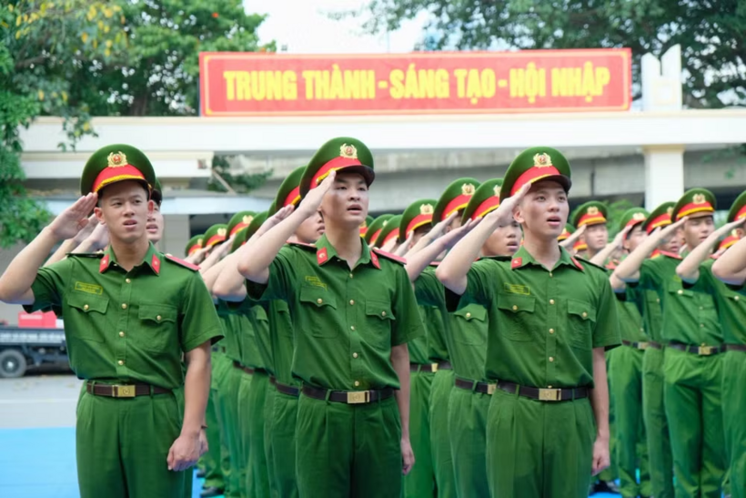 Học viện Trường Đại học Phòng cháy chữa cháy. Ảnh: Fanpage nhà trường.
