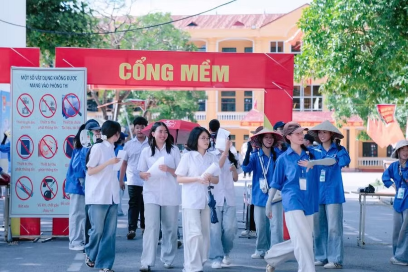 Thí sinh Bắc Ninh dự kỳ thi tuyển sinh vào lớp 10 năm học 2026 -2027.