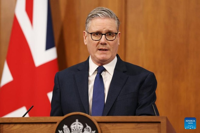 Thủ tướng Anh Keir Starmer. Ảnh: Xinhua