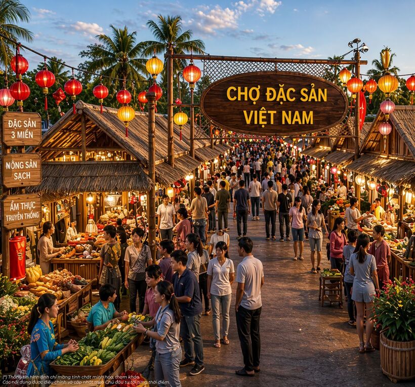 Làng Văn hóa và Ẩm thực Việt Nam sẽ trở thành điểm “phải đến” của thực khách quốc tế (Ảnh minh họa)
