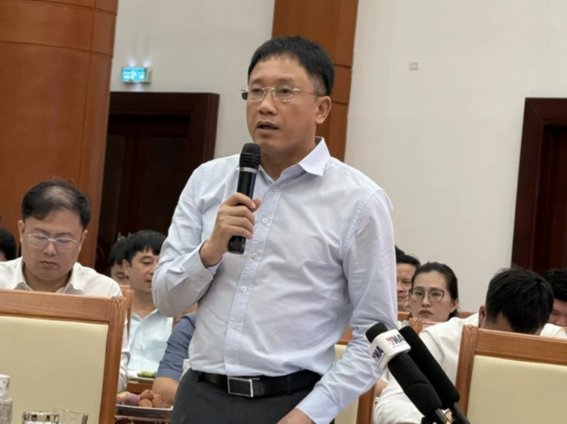 Ông Mai Sơn, Phó Cục trưởng Cục Thuế (Bộ Tài chính). Ảnh: Lao động
