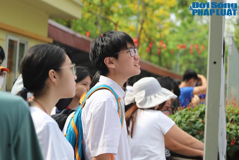 Thí sinh thi lớp 10 Hà Nội năm 2026. Ảnh: Lê Liên