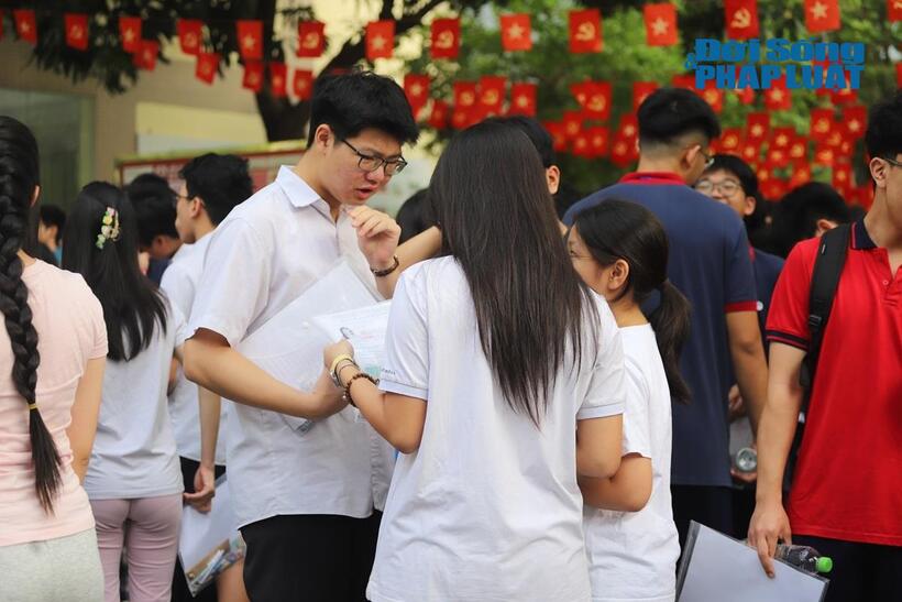 Thí sinh tại Kỳ thi tốt nghiệp THPT 2026. Ảnh: Lê Liên
