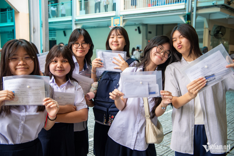 Thí sinh thi lớp 10 TPHCM năm 2026. Ảnh:&nbsp;Tuấn Hùng