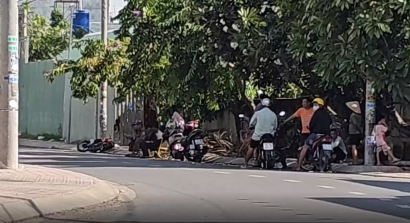 Hiện trường vụ việc. Ảnh: Tiền Phong