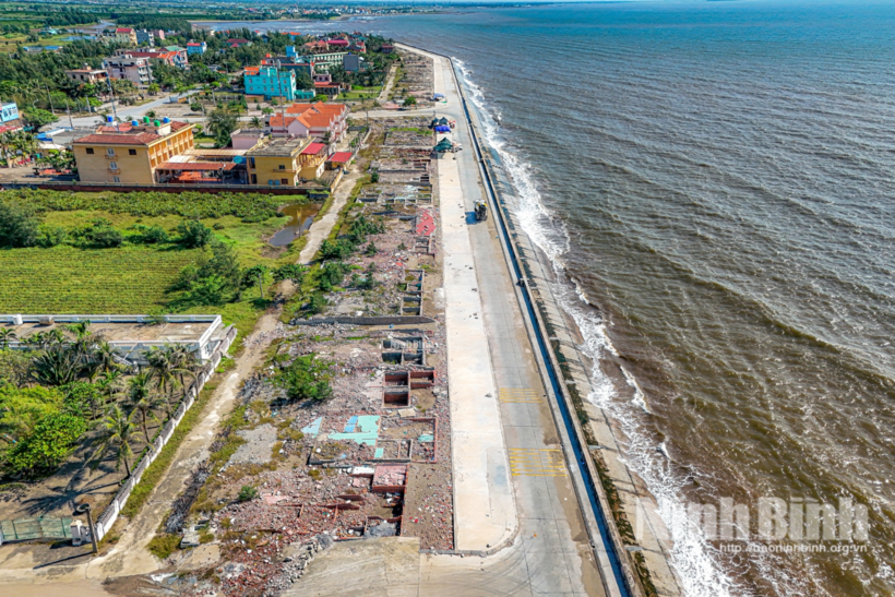 Khu du lịch biển Quất Lâm được đổi tên thành Khu du lịch Giao Ninh, thuộc xã Giao Ninh, tỉnh Ninh Bình. Ảnh: Báo Ninh Bình.