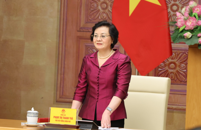 Bí thư Trung ương Đảng, Phó Thủ tướng Phạm Thị Thanh Trà chủ trì Hội nghị Ban Chỉ đạo triển khai các hoạt động kỷ niệm 80 năm Ngày Thương binh - Liệt sĩ - Ảnh: VGP/Thu Giang