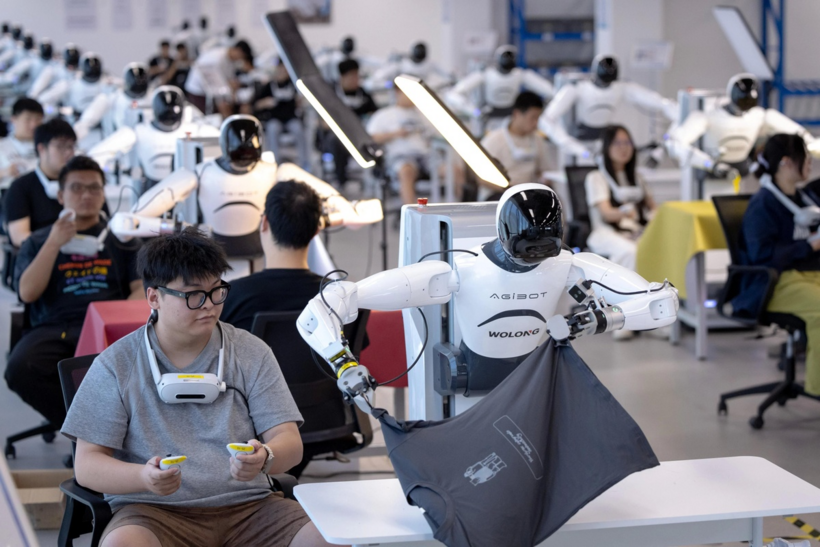 AI đang làm thay đổi cơ cấu việc làm tại Trung Quốc. Ảnh: SCMP