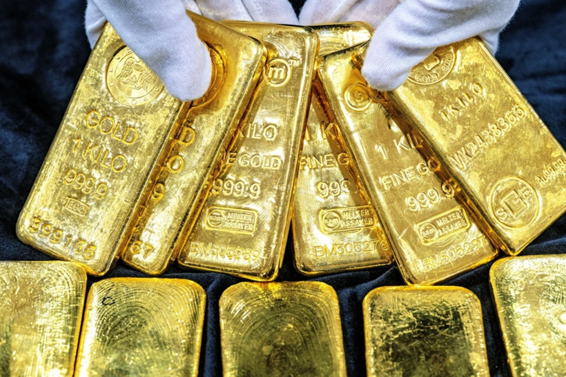 Giá vàng tối nay (18/9): Giá vàng thế giới đứng mốc 4.267 USD/ounce. (Ảnh: TTXVN)