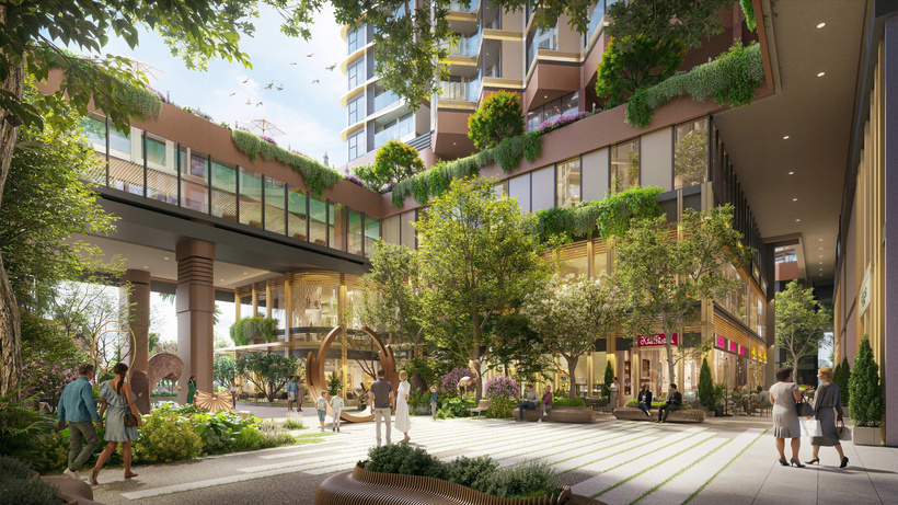 Nhịp sống sinh động với vô vàn tiện ích tại The Bayside (Nguồn: MIK Group)