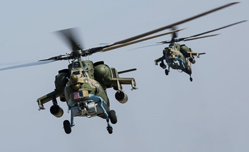 Mi-28NM&nbsp;là&nbsp;phiên&nbsp;bản&nbsp;trực&nbsp;thăng&nbsp;tấn&nbsp;công&nbsp;mới&nbsp;nhất&nbsp;của&nbsp;Nga.&nbsp;Ảnh:&nbsp;Ria&nbsp;Novosti.