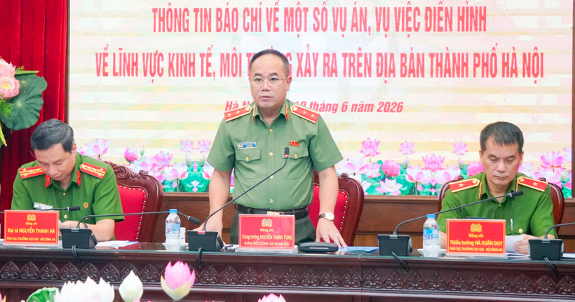 Trung tướng Nguyễn Thanh Tùng, Giám đốc Công an TP Hà Nội.
