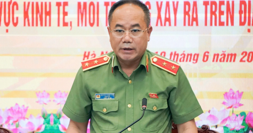 Trung tướng Nguyễn Thanh Tùng, Giám đốc Công an TP Hà Nội.
