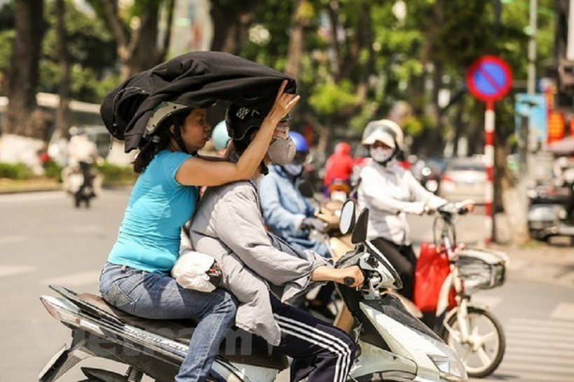 Hôm nay, Hà Nội có nắng nóng. Ảnh minh họa.