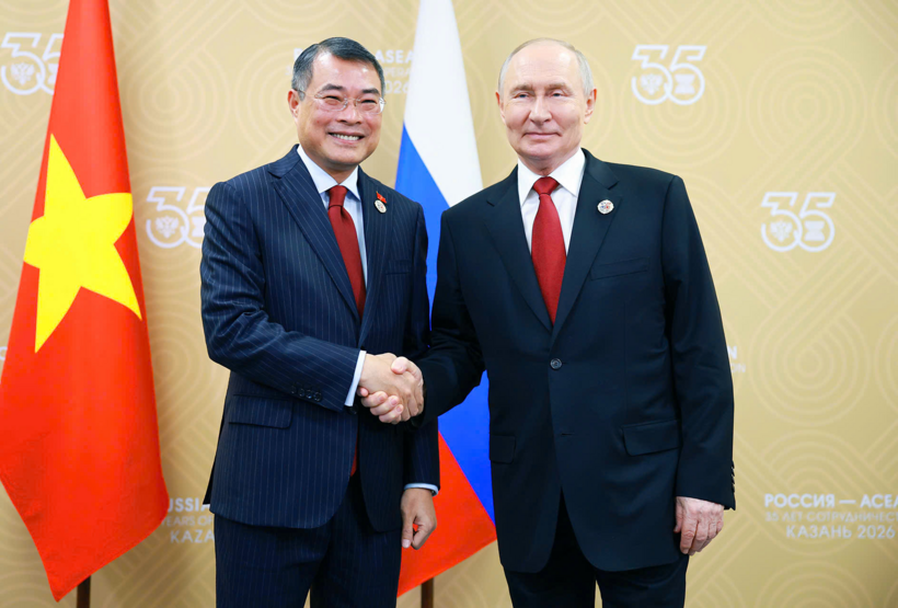 Thủ tướng Lê Minh Hưng hội kiến Tổng thống Nga Vladimir Putin - 1