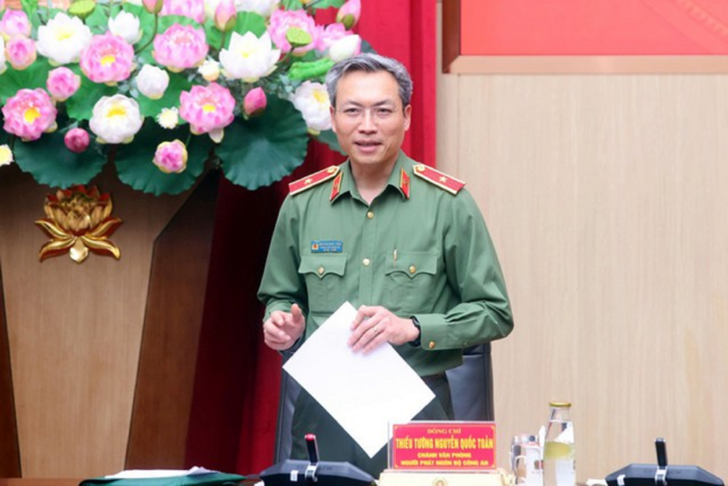 Thiếu tướng Nguyễn Quốc Toản - Chánh Văn phòng Bộ Công an, Người phát ngôn Bộ Công an.