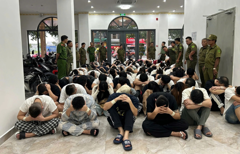 Công an triệt phá các ổ nhóm lừa đảo, xử lý người nước ngoài vi phạm pháp luật. Ảnh: Thanh Niên