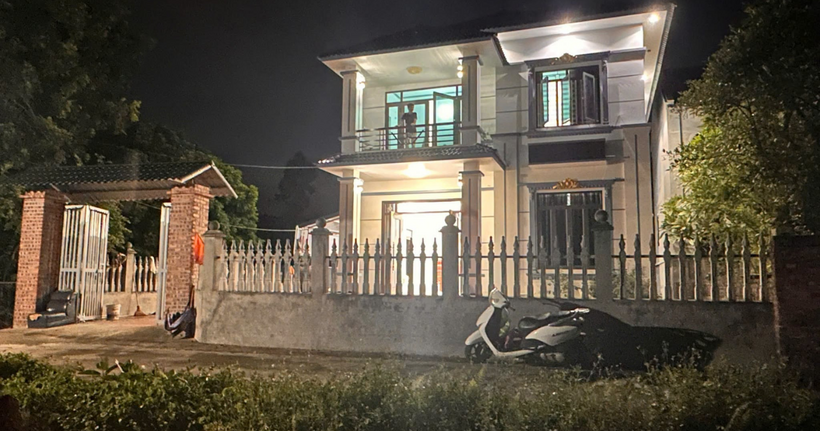 Ngôi nhà xảy ra vụ án.