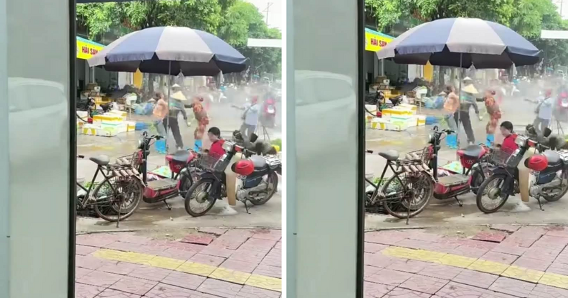 Nơi xảy ra sự việc. (Ảnh: Cắt clip)