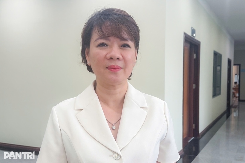 Phó Trưởng Ban quan hệ lao động, Tổng Liên đoàn Lao động Việt Nam Trần Thị Thanh Hà. Ảnh: Hoa Lê