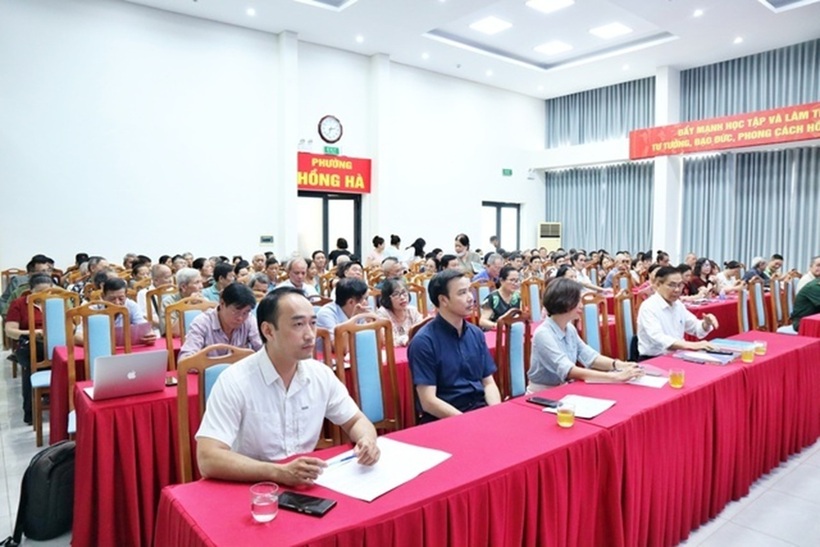 Hội nghị thu hút sự quan tâm của đông đảo người dân trên địa bàn phường.