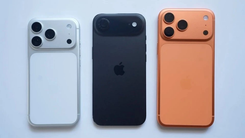 Bộ đôi iPhone 17 Pro và iPhone Air.