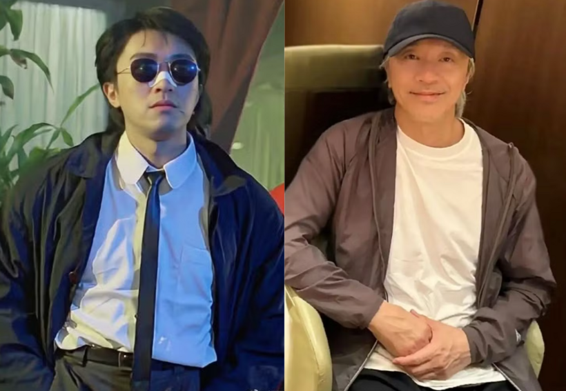 Châu Tinh Trì hồi trẻ và hiện tại.