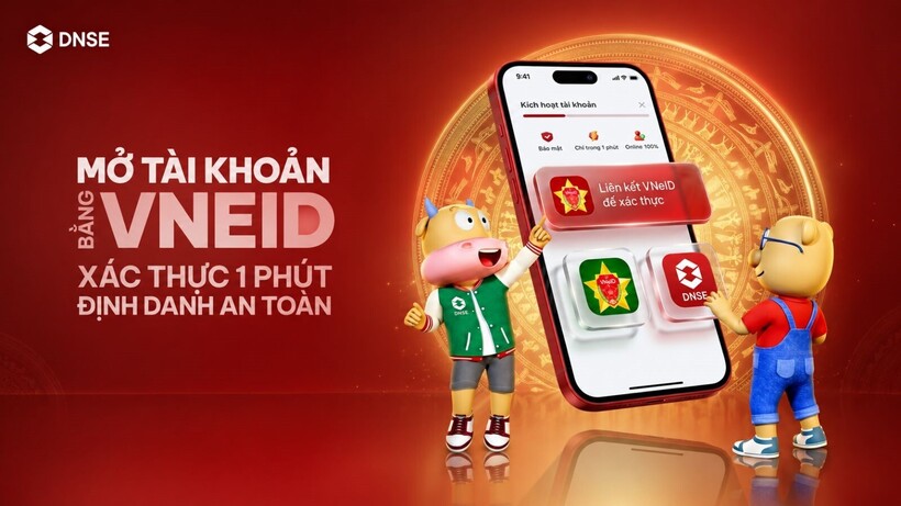 Khách hàng mở tài khoản thành công tại DNSE sẽ nhận tới 150.000 đồng, miễn phí 30 ngày sử dụng Ý tưởng đầu tư, miễn lãi margin 30 ngày