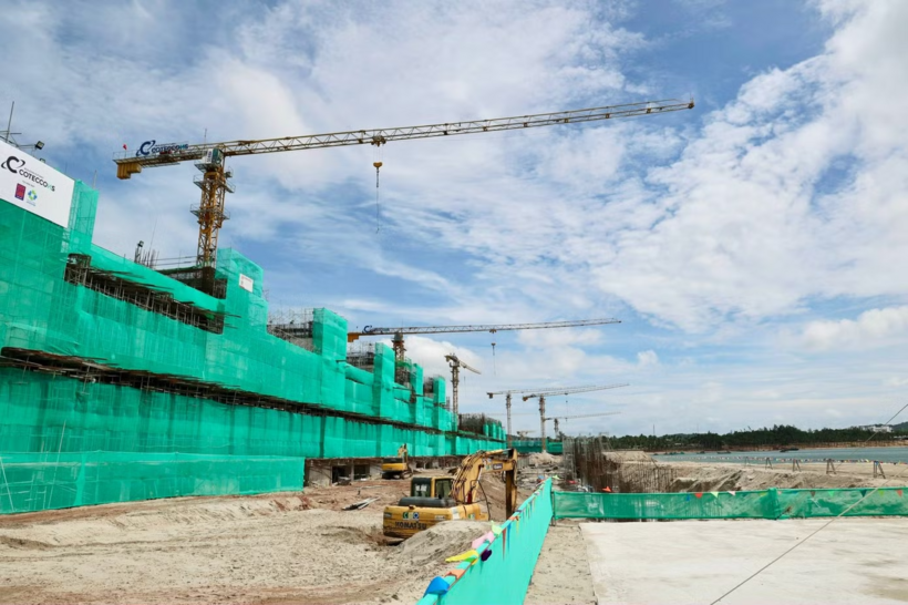 Dự án công trình phục vụ APEC 2027 được loại trừ cách tính dư nợ tín dụng. Ảnh: Tiền phong.