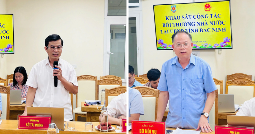 Tại buổi làm việc, các đại biểu đã tập trung trao đổi, thảo luận về những khó khăn, vướng mắc trong quá trình giải quyết yêu cầu bồi thường nhà nước và đóng góp nhiều ý kiến nhằm hoàn thiện các quy định của pháp luật về trách nhiệm bồi thường của Nhà nước.