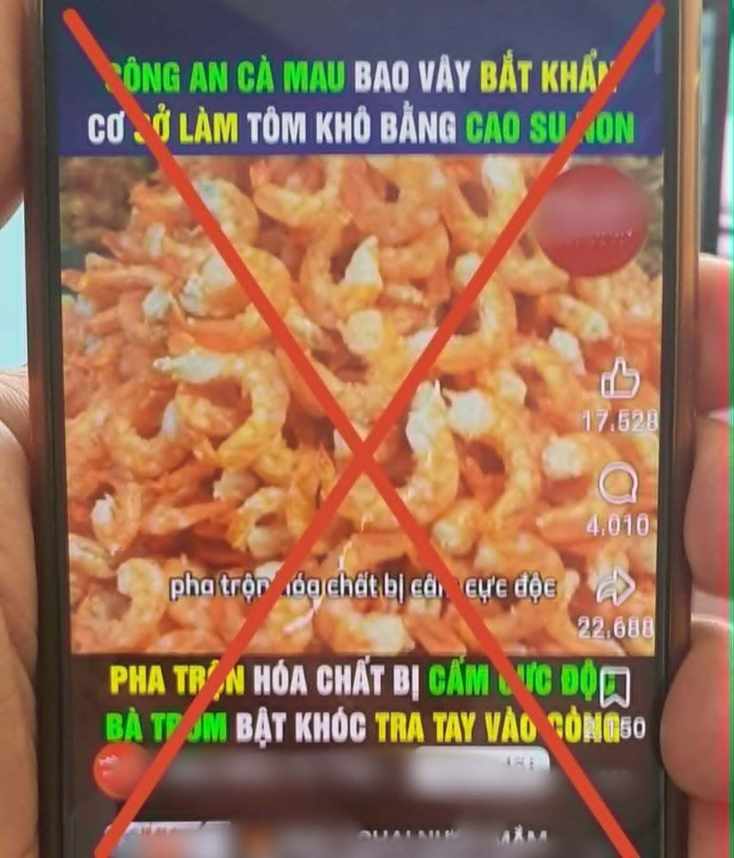 Thông tin lan truyền trên mạng xã hội. Ảnh: Dân Trí