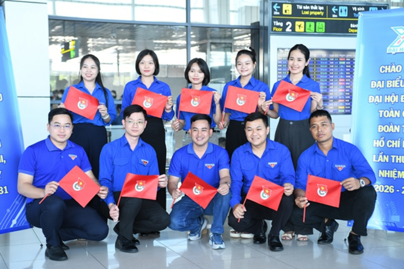 Các đại biểu có mặt tại Thủ đô Hà Nội sẵn sàng tham gia các hoạt động và đóng góp tích cực vào thành công của Đại hội đại biểu toàn quốc Đoàn TNCS Hồ Chí Minh lần thứ XIII.