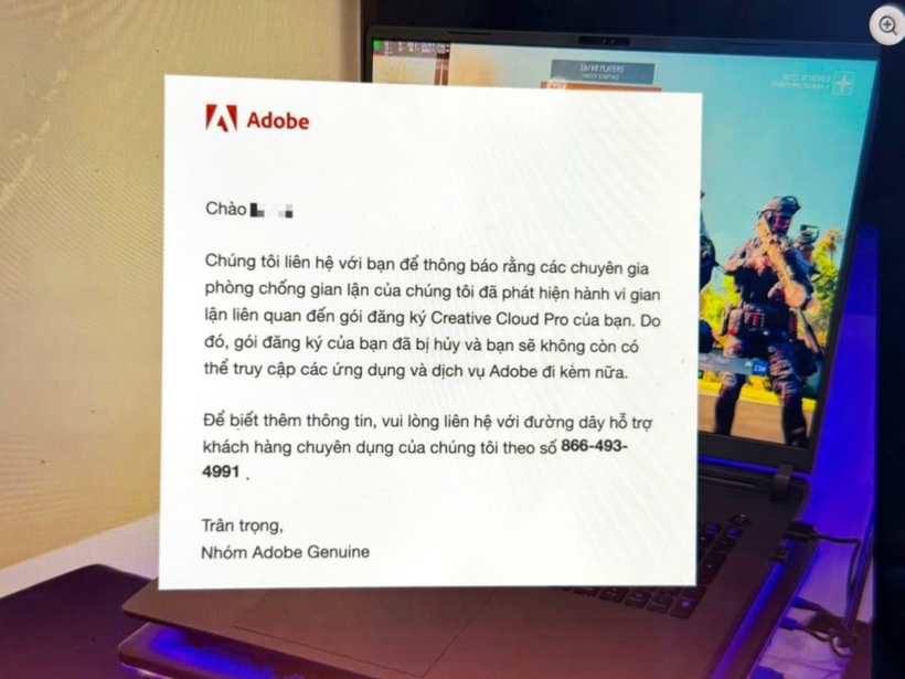Nhiều khách hàng cho biết đã bị Adobe khoá tài khoản. Ảnh:&nbsp; Tạp chí Tri thức
